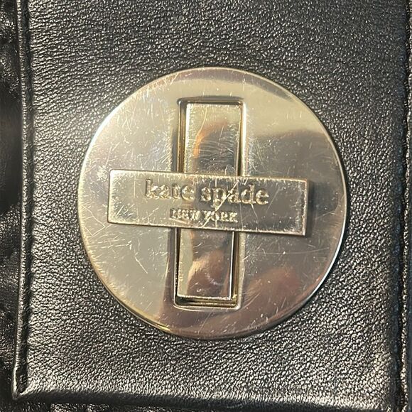 Kate Spade Astor Court Marlene Black Quilted Chain Handle Handbag Purse - Picture 2 of 16